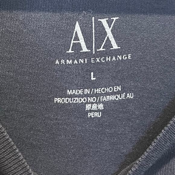 Armani Exchange 3D Logo Tee Size L - Picture 4 of 5